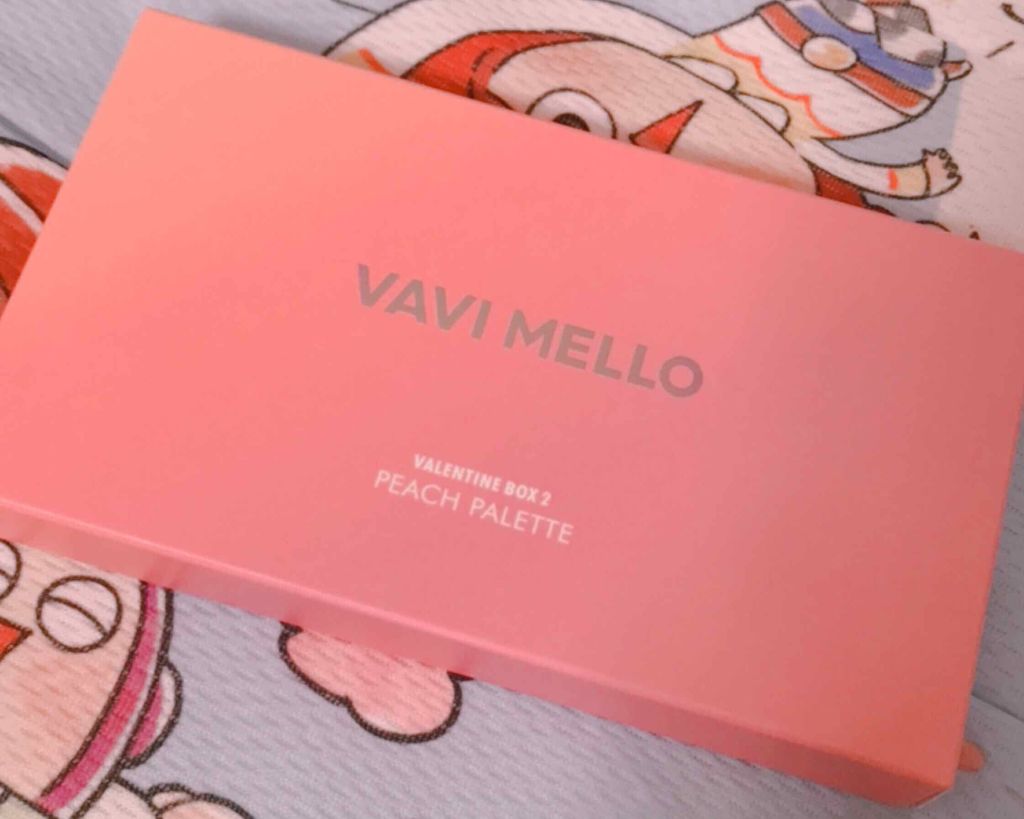 バレンタインボックス2 ピーチパレット/VAVI MELLO/アイシャドウパレットを使ったクチコミ（1枚目）