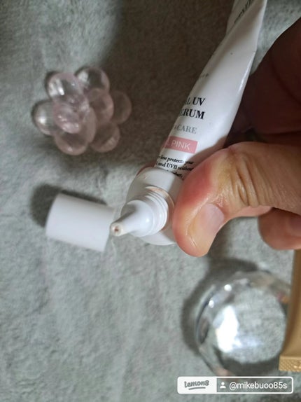 ミネラルUVアクアセラム/エトヴォス/美容液を使ったクチコミ(3枚目)