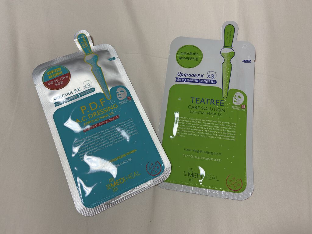 P.D.F A.Cドレッシングアンプルマスク EX/MEDIHEAL/シートマスク・パックを使ったクチコミ(1枚目)