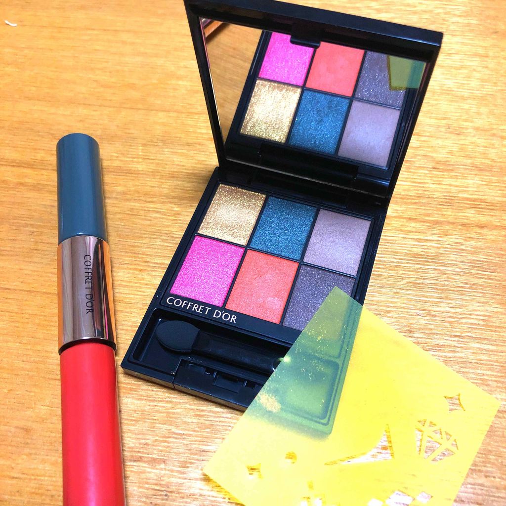 マルチデザイニングパレット/コフレドール/ジェル・クリームアイシャドウを使ったクチコミ(1枚目)