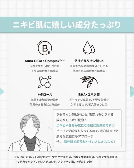 アゼライン酸15 インテンスカーミングセラム/Anua/美容液を使ったクチコミ(4枚目)