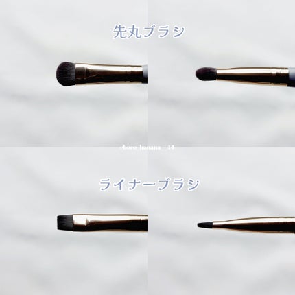 ダブルアイシャドウブラシ(ラウンド)/フェリセラ/メイクブラシを使ったクチコミ(4枚目)