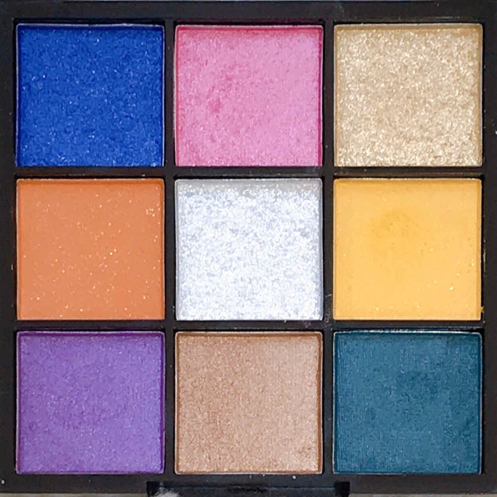 UR GLAM BLOOMING EYE COLOR PALETTE/U R GLAM/アイシャドウパレットを使ったクチコミ(4枚目)