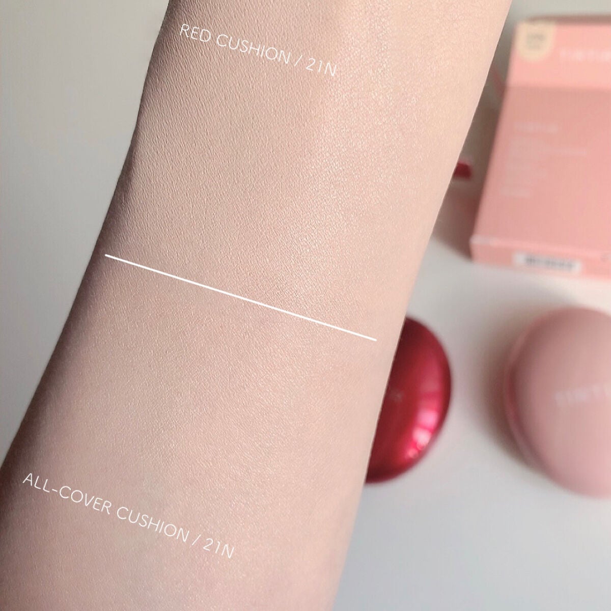 マスクフィットオールカバークッション/TIRTIR(ティルティル)/クッションファンデーションを使ったクチコミ(6枚目)