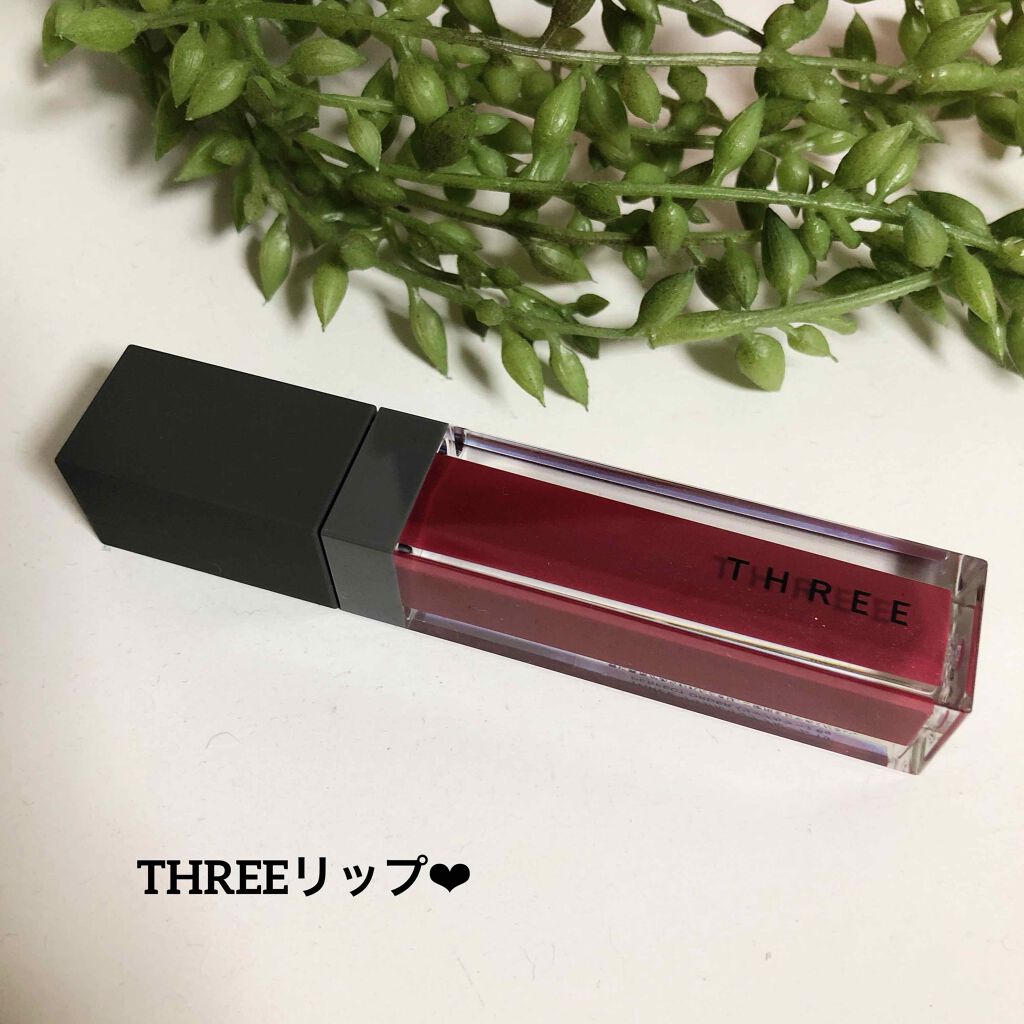 リリカルリップブルーム/THREE/口紅を使ったクチコミ（1枚目）