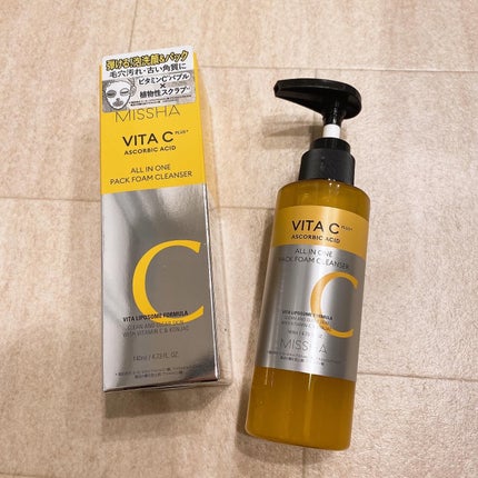 ミシャ ビタシープラス 泡マスク洗顔/MISSHA/泡洗顔を使ったクチコミ(1枚目)