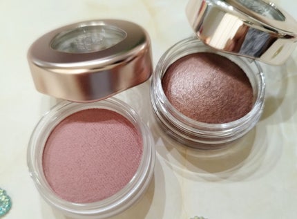 DECORTÉ アイグロウジェム スキンシャドウのクチコミ「影になり、光になり✨骨格までも美しく😍
完成❗
スキントーンの光る透けツヤアイカラー💗
20.....」(2枚目)