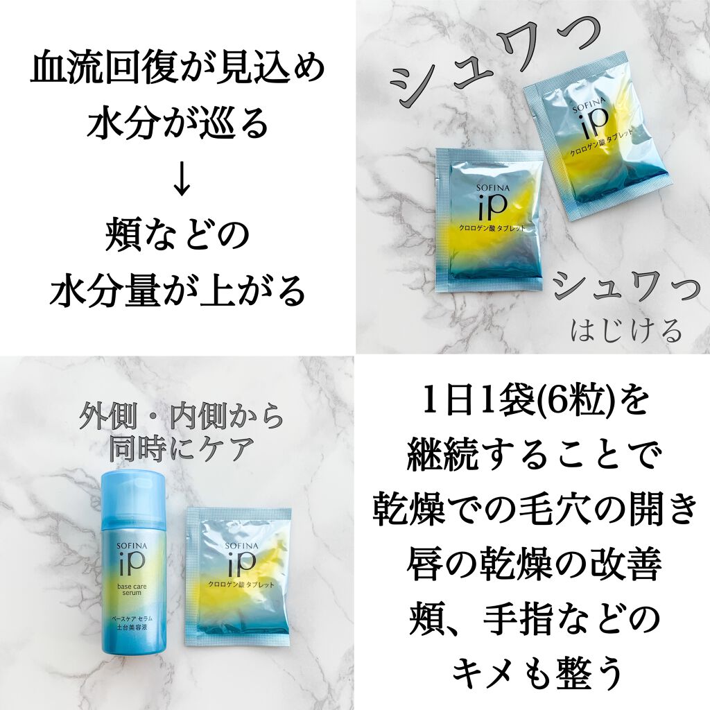 クロロゲン酸 タブレット/SOFINA iP/美容サプリメントを使ったクチコミ(2枚目)