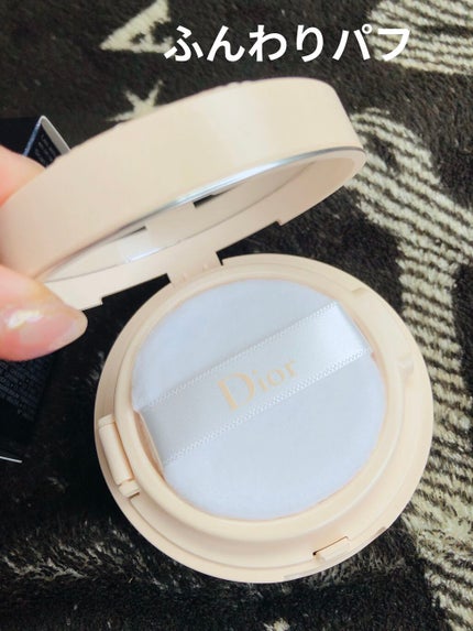 ディオールスキン フォーエヴァー クッション パウダー/Dior/ルースパウダーを使ったクチコミ(3枚目)