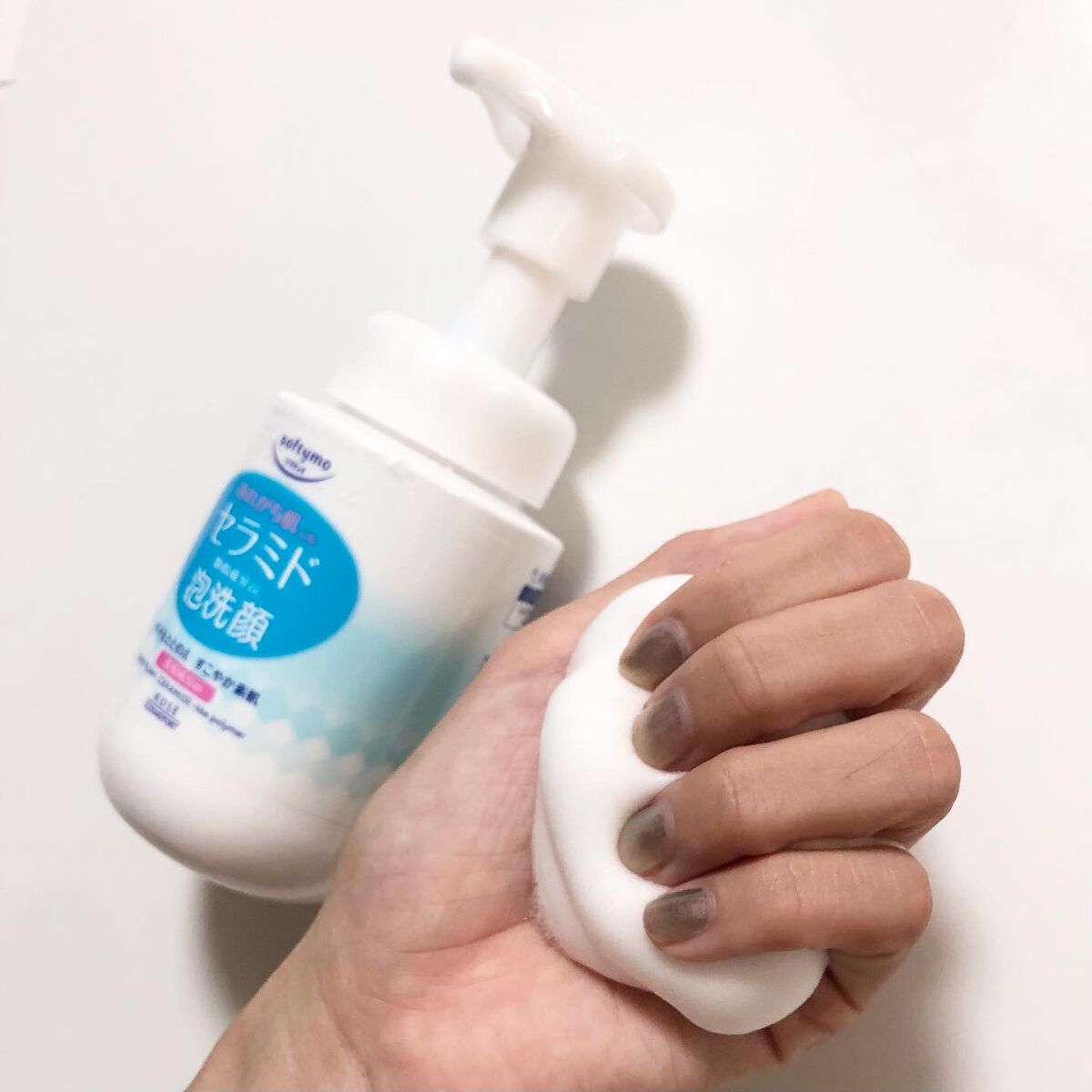 ソフティモ 泡クレンジングウォッシュ （セラミド）/ソフティモ/泡洗顔を使ったクチコミ（1枚目）