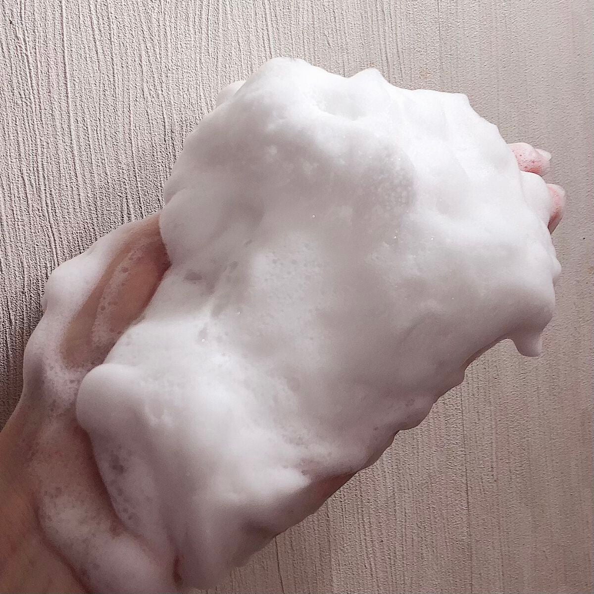 はい!みるく特濃 クリームウォッシュ/ロゼット/洗顔フォームを使ったクチコミ(3枚目)