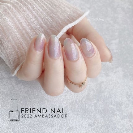 フレンドネイル(リニューアル品) /DAISO/マニキュアを使ったクチコミ(3枚目)