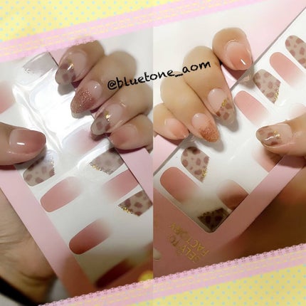 ネイルフィット ジェルネイルシール/GELATO FACTORY/ネイルシールを使ったクチコミ(2枚目)