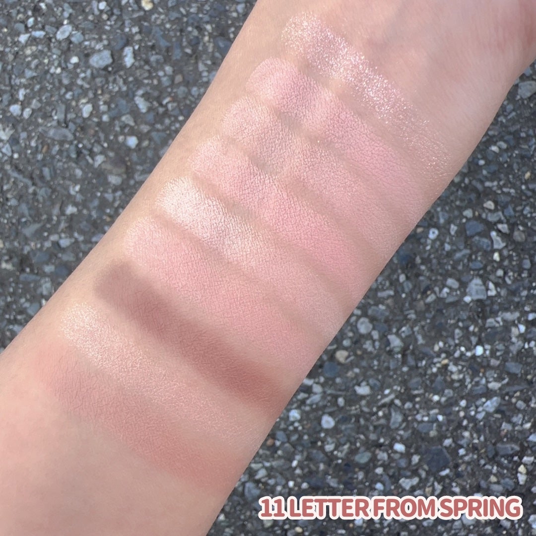 マイフェイブムードアイパレット 9カラー/HOLIKA HOLIKA/アイシャドウパレットを使ったクチコミ(3枚目)