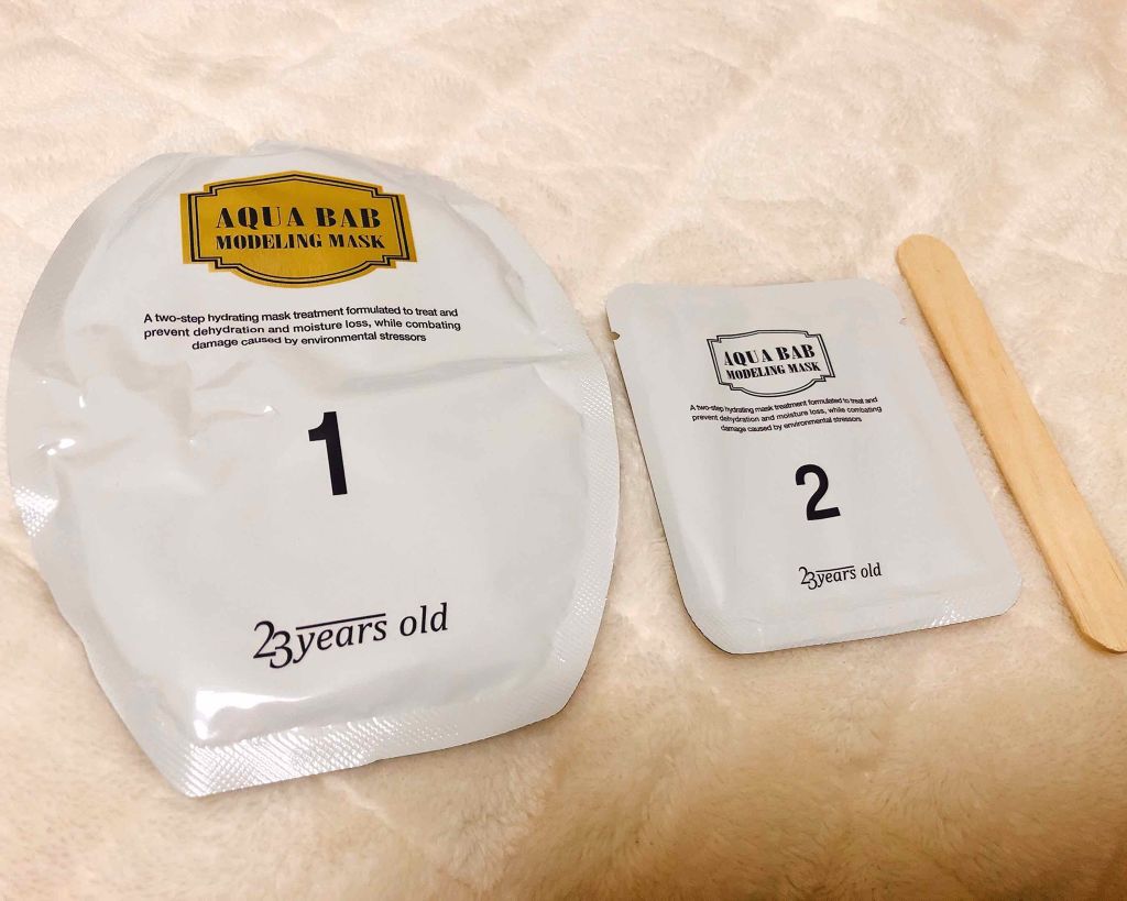 アクアバムモデリングマスク/23years old/洗い流すパック・マスクを使ったクチコミ（2枚目）