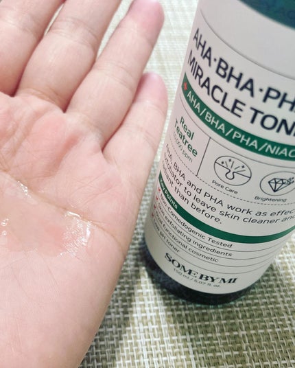 AHA·BHA·PHA 30デイズミラクルトナー/SOME BY MI/化粧水を使ったクチコミ(2枚目)