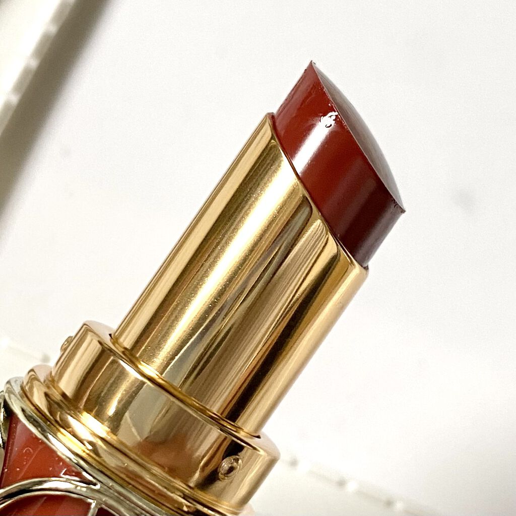 ルージュ ヴォリュプテ シャイン/YVES SAINT LAURENT BEAUTE/口紅を使ったクチコミ（2枚目）