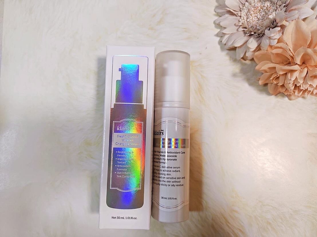 フレッシュリージュースドビタミンチャージングセラム(30ml)/Klairs/美容液を使ったクチコミ(1枚目)