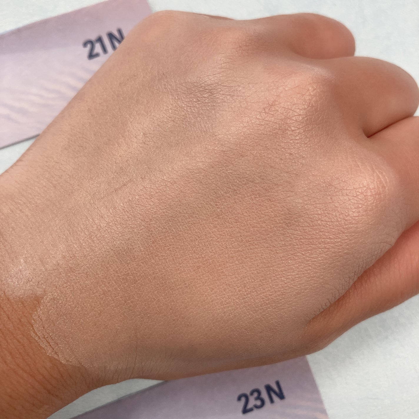 ブリージンググロークッション/Healus/クッションファンデーションを使ったクチコミ(3枚目)