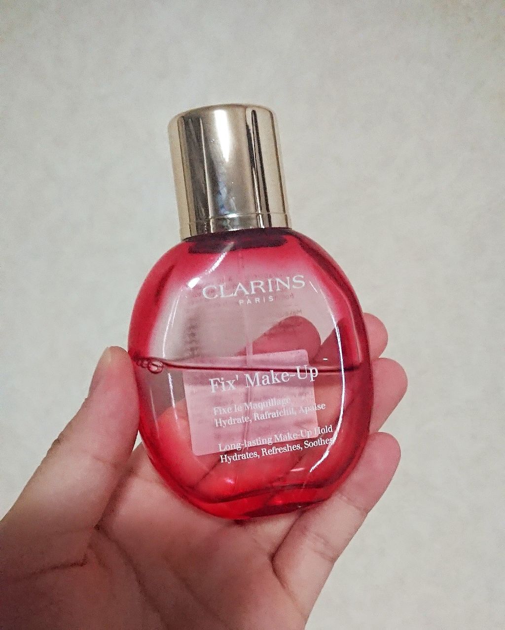 フィックス メイクアップ/CLARINS/ミスト状化粧水を使ったクチコミ(2枚目)