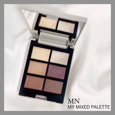 MY MIXED PALETTE 6色カスタムパレット 04 DESERT SAND/MN/アイシャドウパレットを使ったクチコミ（1枚目）