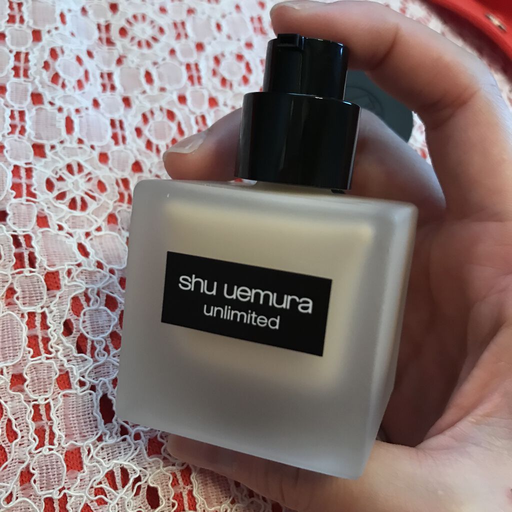 （旧）アンリミテッド ラスティング フルイド/shu uemura/リキッドファンデーションを使ったクチコミ（2枚目）