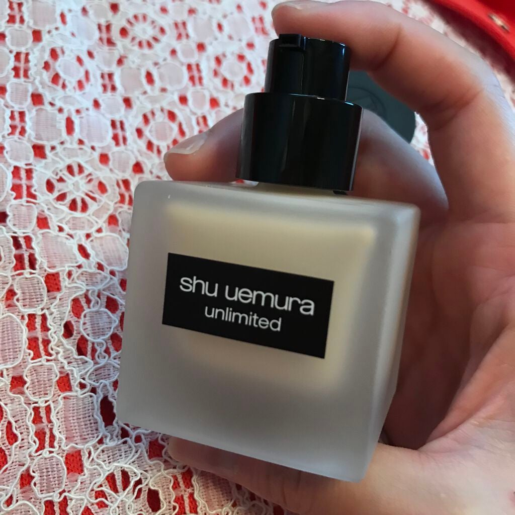 (旧)アンリミテッド ラスティング フルイド/shu uemura/リキッドファンデーションを使ったクチコミ(2枚目)