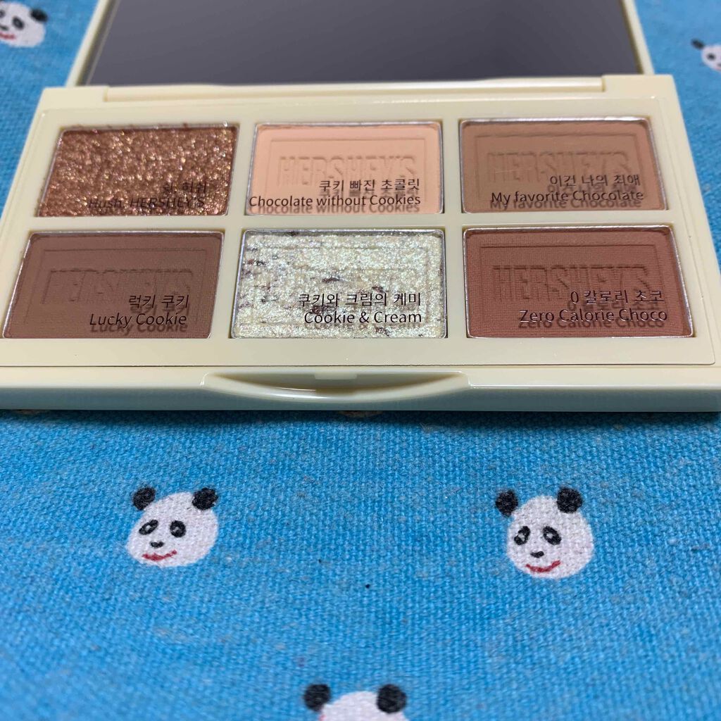 ハーシー プレイカラーアイズミニ/ETUDE/アイシャドウパレットを使ったクチコミ（2枚目）