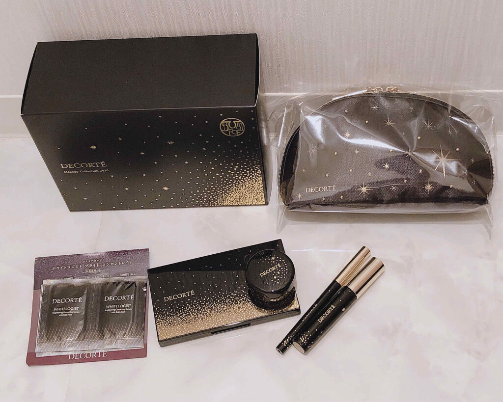 コスメデコルテ クリスマスコフレ2020/DECORTÉ/メイクアップキットを使ったクチコミ（3枚目）