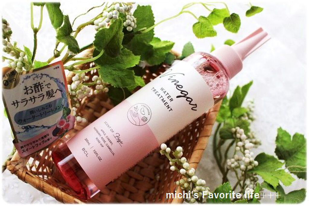 ウォータートリートメント/ビネガーデン/洗い流すヘアトリートメントを使ったクチコミ（1枚目）