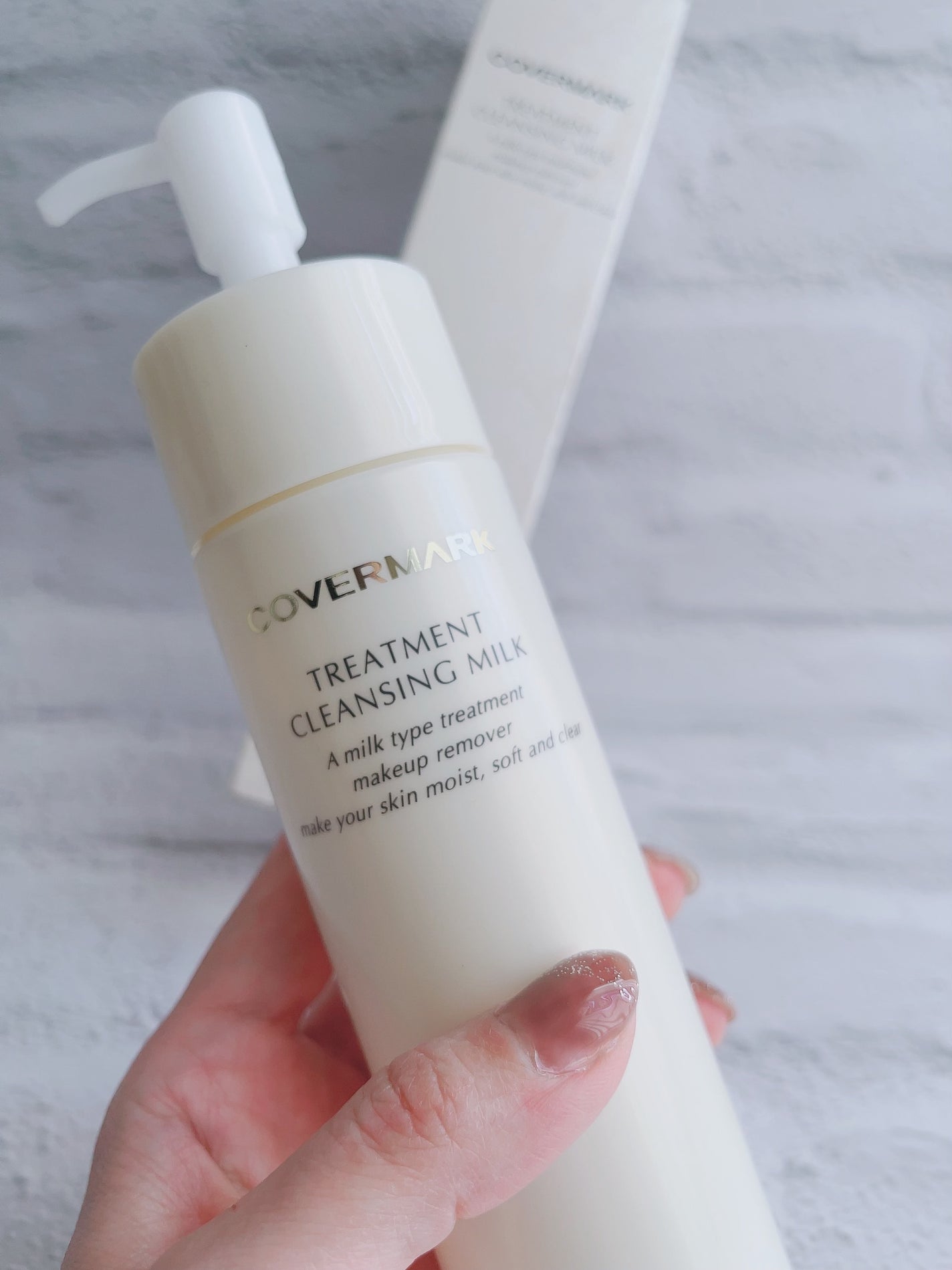 トリートメント クレンジング ミルク/COVERMARK/ミルククレンジングを使ったクチコミ(8枚目)