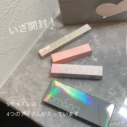 ジューシーラスティングティント/rom&nd/リップティントを使ったクチコミ(2枚目)