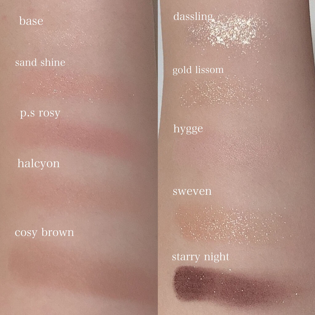 MDショールモーメント アイシャドウパレット/mude./アイシャドウパレットを使ったクチコミ（2枚目）