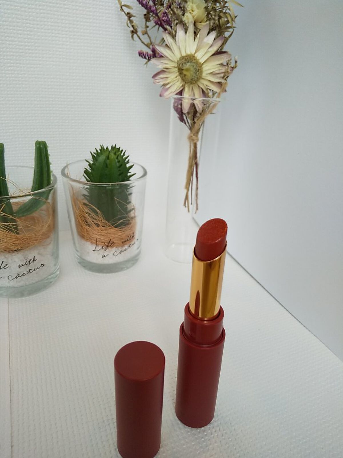 エテュセ リップエディション(ティントルージュ) 06 ブリックレッド/ettusais/リップティントを使ったクチコミ（2枚目）