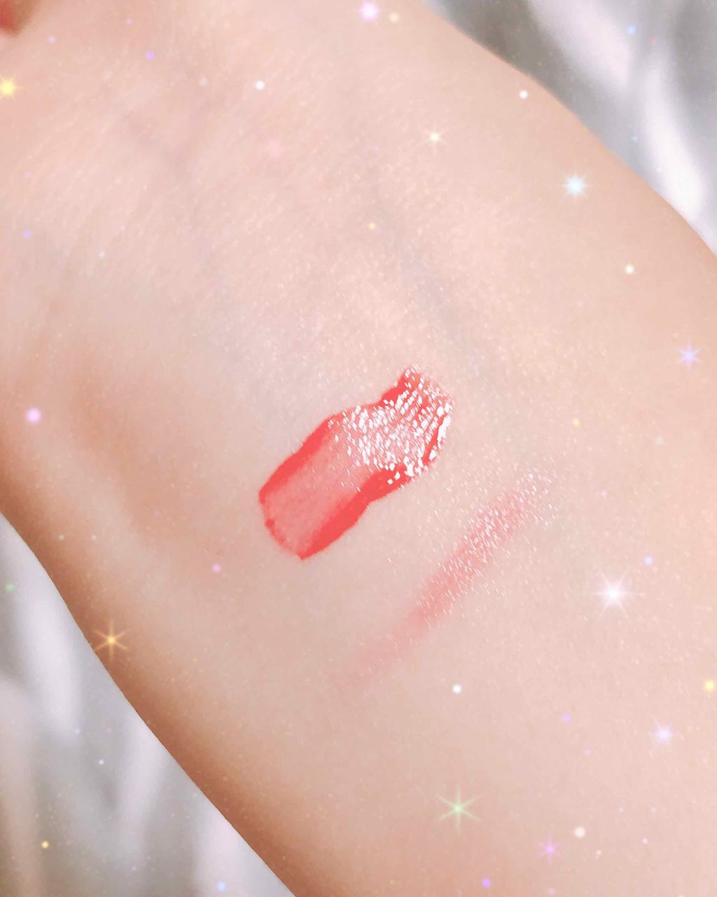 ハートウィンドウリップティントオイルタイプ/VAVI MELLO/リップグロスを使ったクチコミ（3枚目）