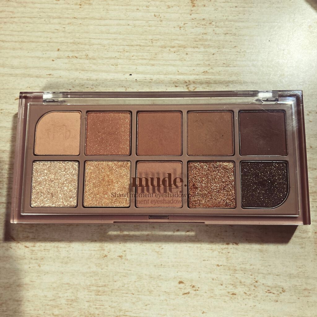 MDショールモーメント アイシャドウパレット/mude/アイシャドウパレットを使ったクチコミ(1枚目)