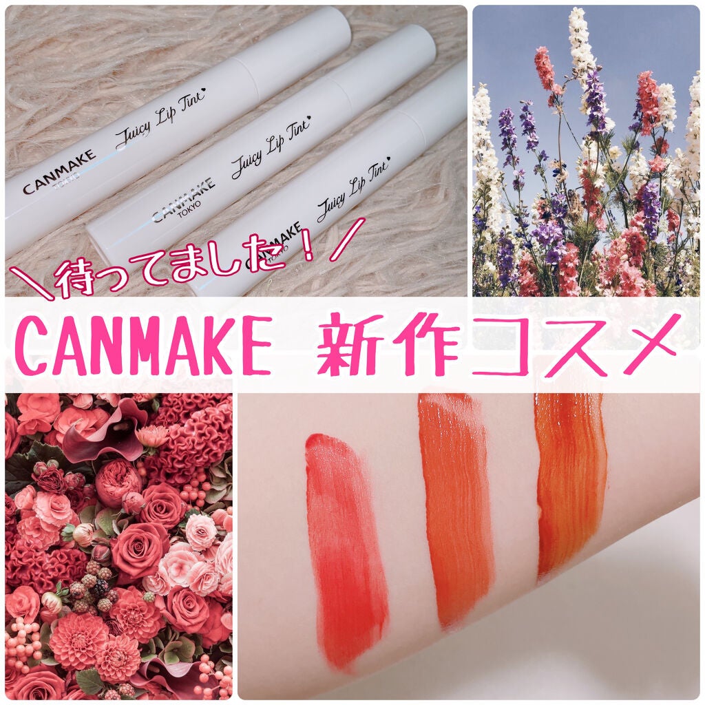 ジューシーリップティント/キャンメイク/口紅を使ったクチコミ(1枚目)