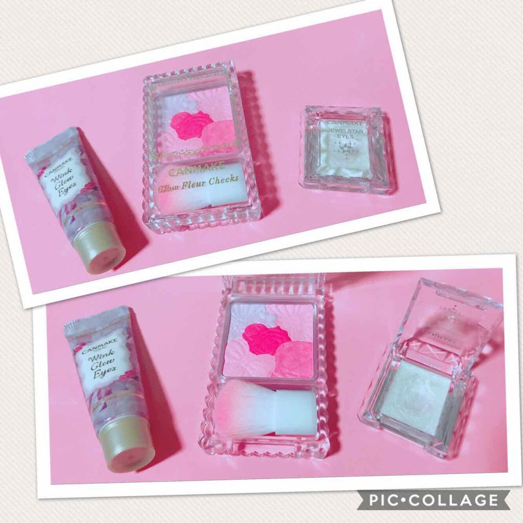 グロウフルールチークス/キャンメイク/パウダーチークを使ったクチコミ(2枚目)