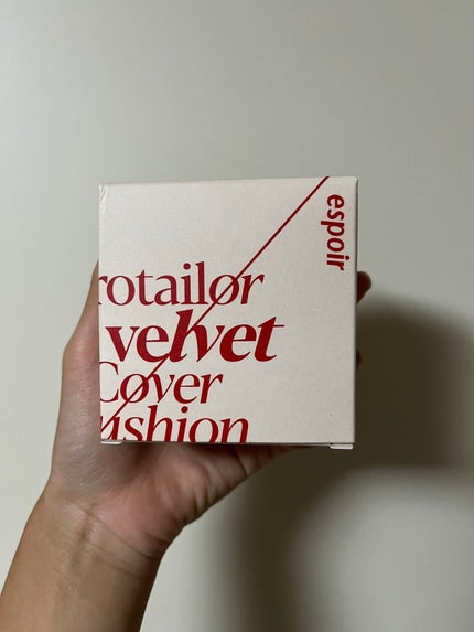 プロテーラービーベルベットカバークッション/espoir/クッションファンデーションを使ったクチコミ(1枚目)