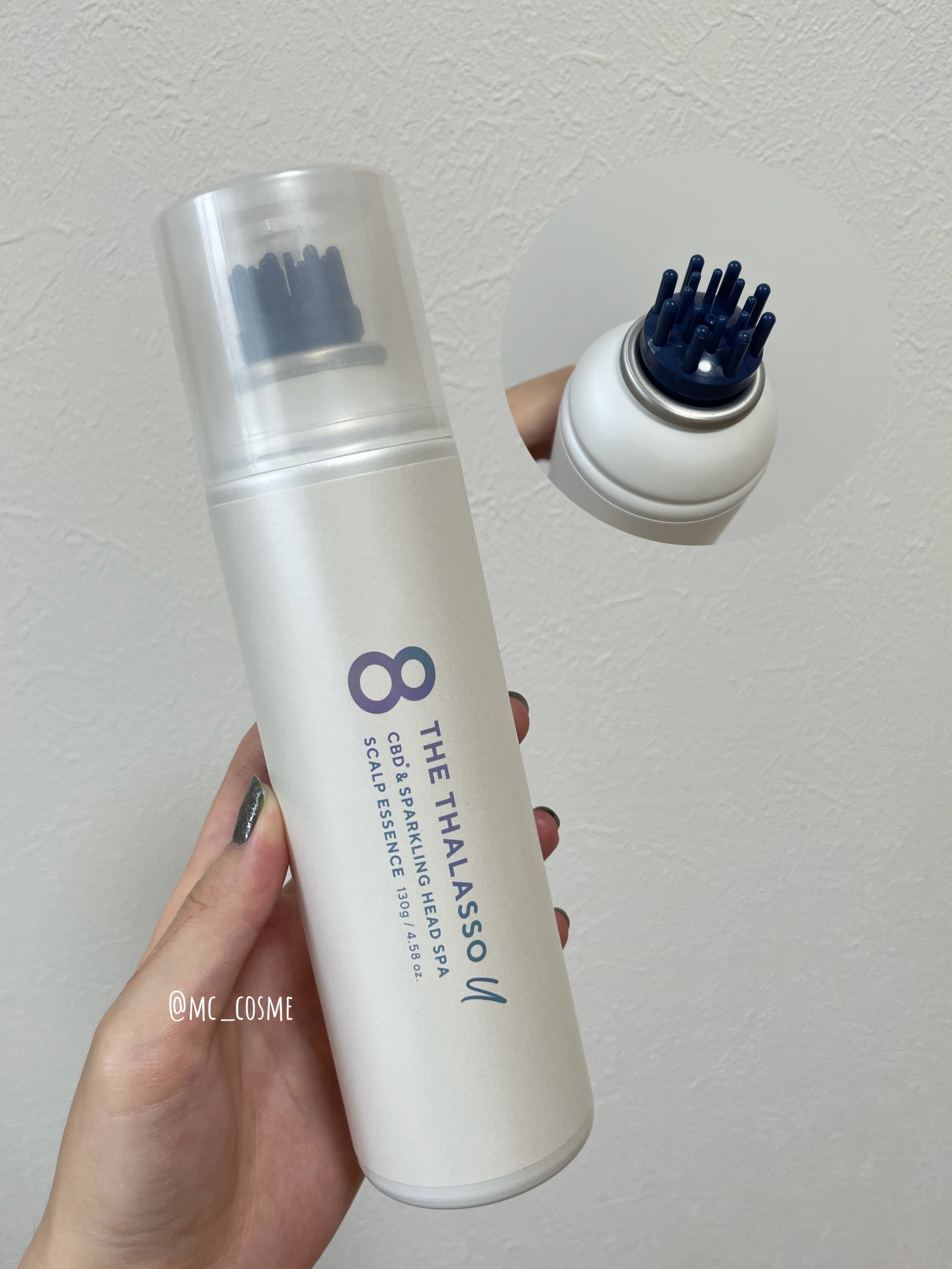 スパ やみつき 頭皮マッサージブラシ ソフト/エイトザタラソ/スカルプブラシを使ったクチコミ（2枚目）