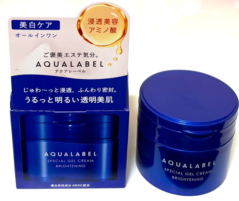 スペシャルジェルクリーム EX （ブライトニング） /アクアレーベル/オールインワン化粧品を使ったクチコミ（1枚目）