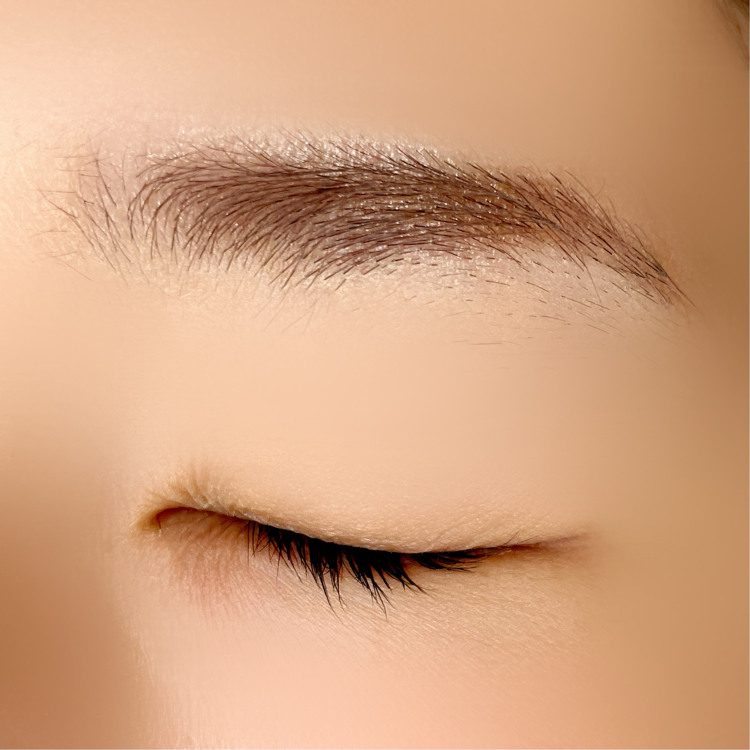 フィルム眉カラー ダスティーピンク（数量限定）/デジャヴュ/眉マスカラを使ったクチコミ（3枚目）