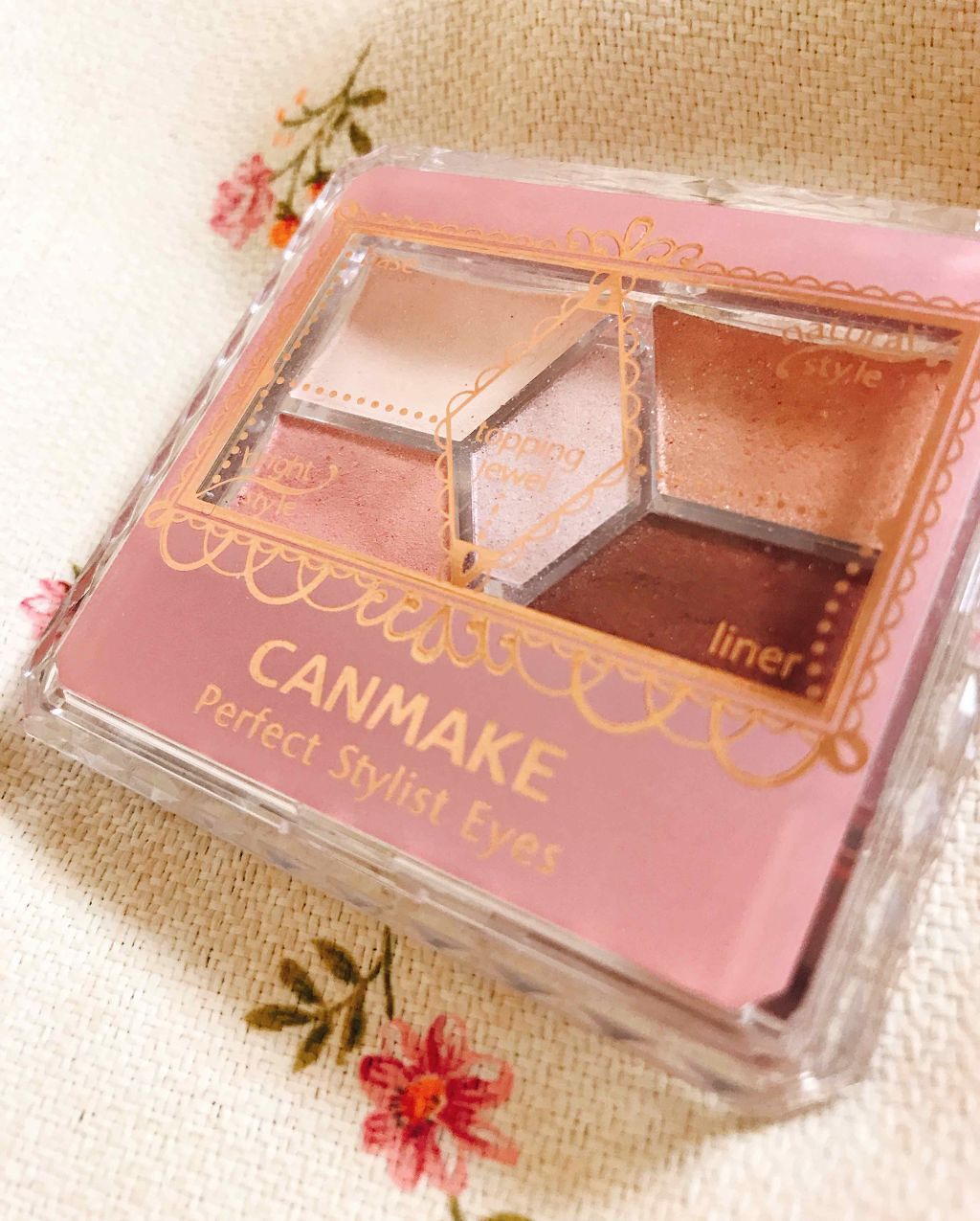 【旧品】パーフェクトスタイリストアイズ/キャンメイク/アイシャドウパレットを使ったクチコミ(1枚目)