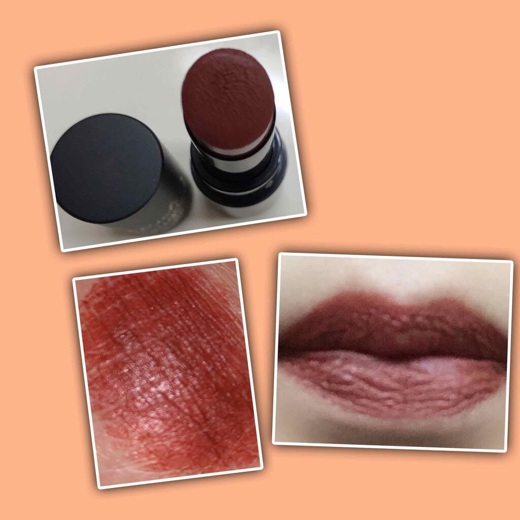 ヴェールリッチルージュ マット 55 Brick Red/KiSS/口紅を使ったクチコミ（3枚目）
