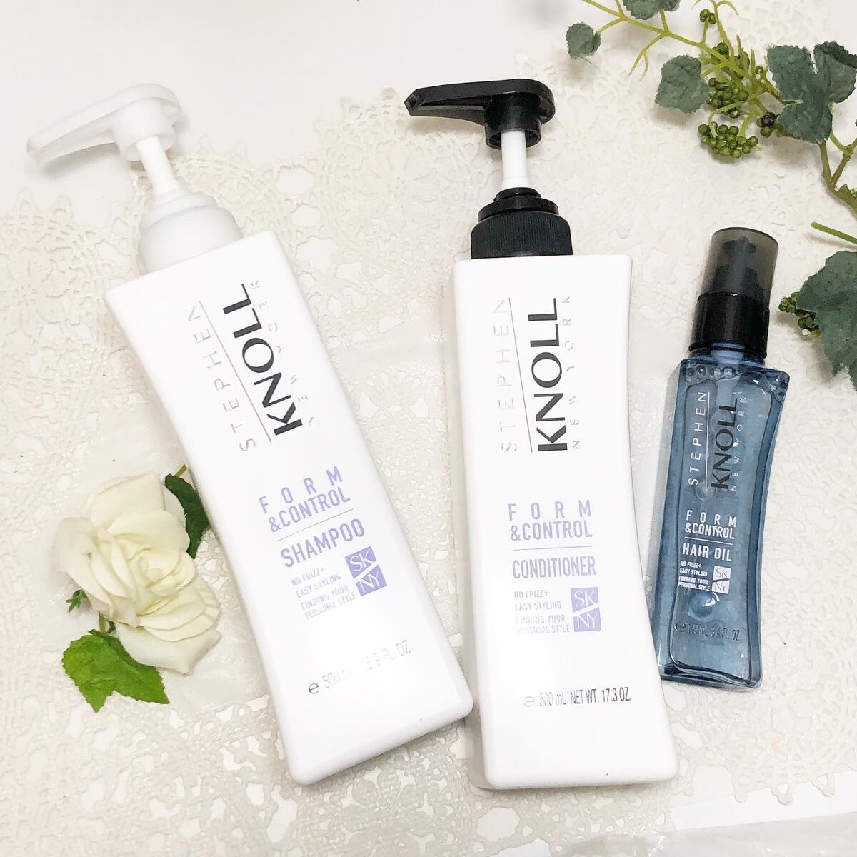 フォルムコントロール シャンプー Ｗ/コンディショナー Ｗ/スティーブンノル ニューヨーク/市販シャンプーを使ったクチコミ（1枚目）