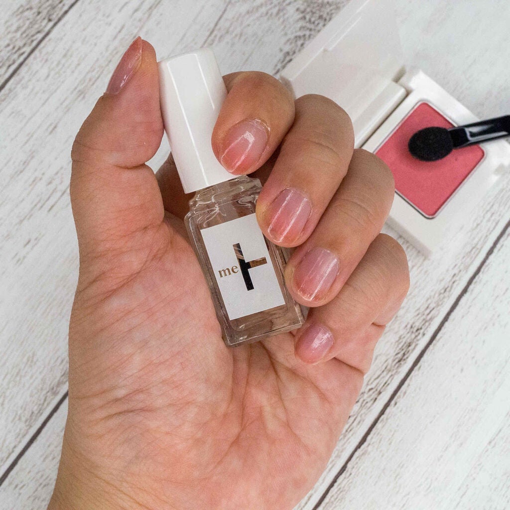 メピュ パウダーマニキュア ローズピンク/メピュ/マニキュアを使ったクチコミ(2枚目)