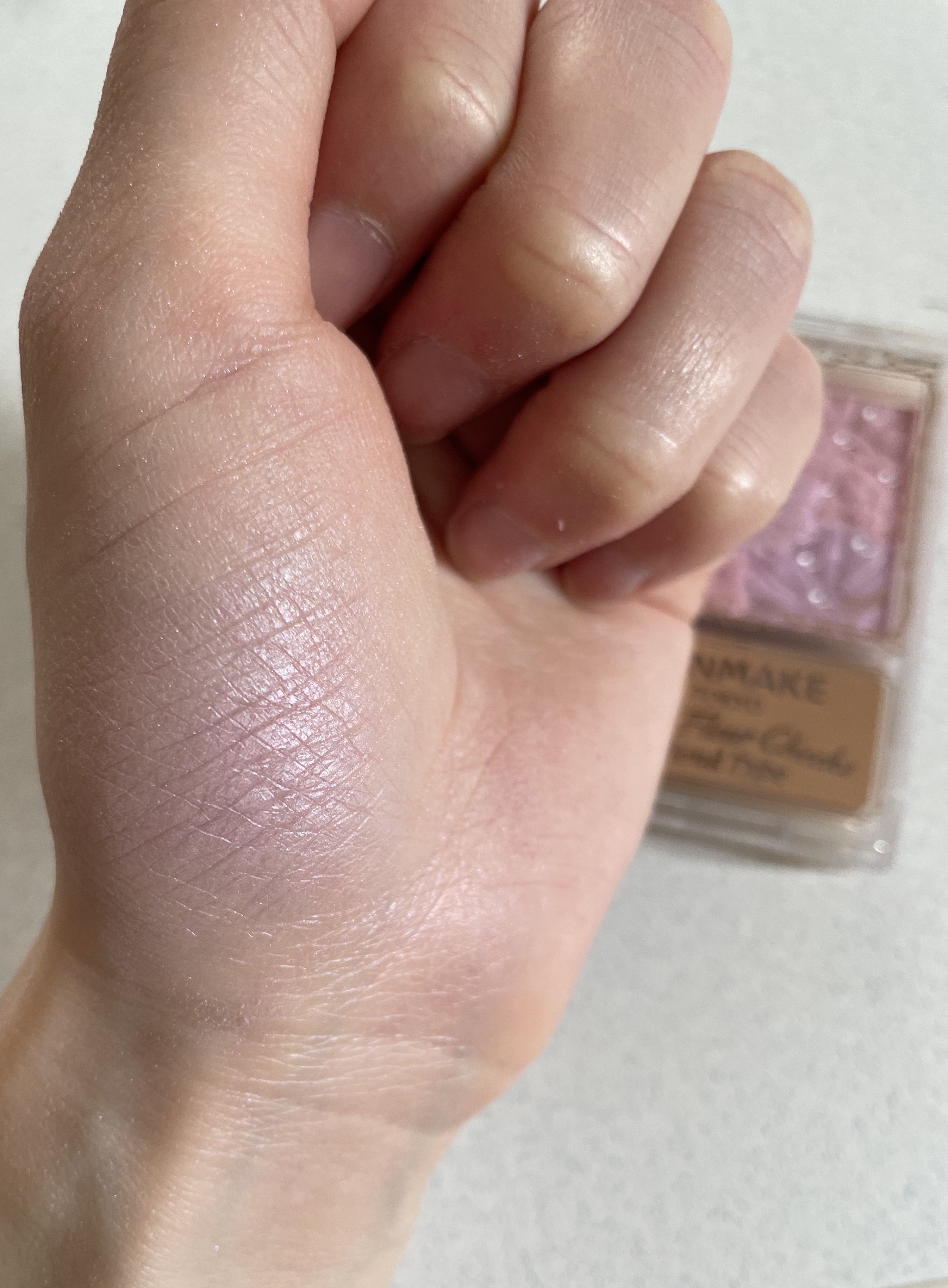 グロウフルールチークス（ブレンドタイプ）/キャンメイク/パウダーチークを使ったクチコミ（2枚目）