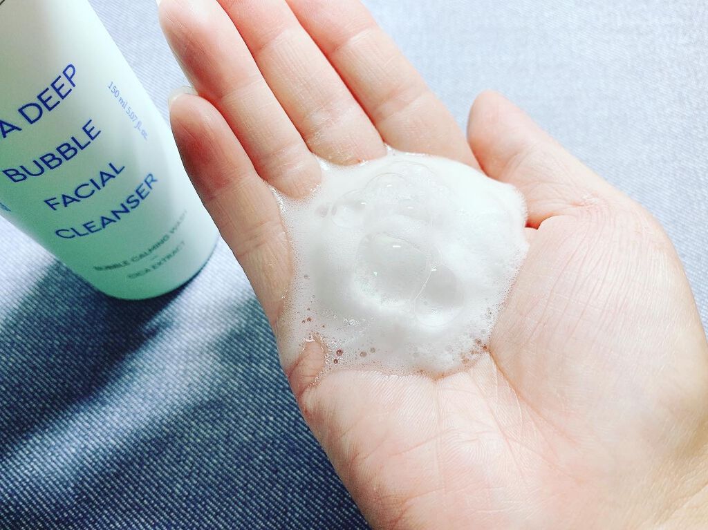 CICAバブルフェイシャルクレンザー /DEWYTREE/洗顔フォームを使ったクチコミ(3枚目)