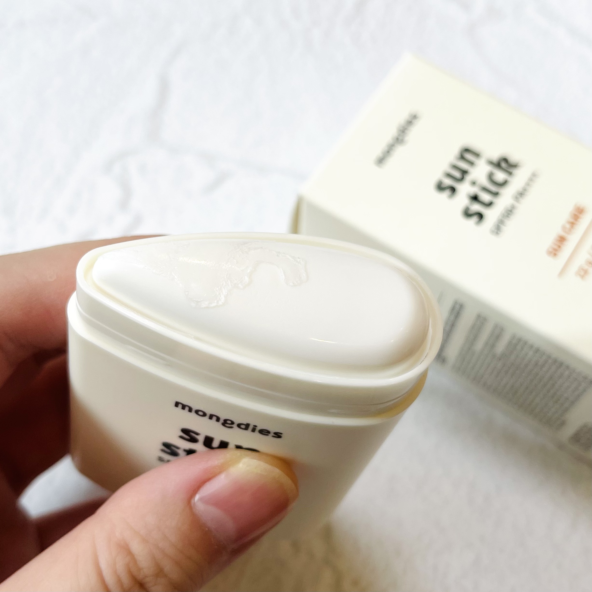 日焼け止めスティックSPF50＋ PA++++/モンディエス/日焼け止めスティックを使ったクチコミ（3枚目）