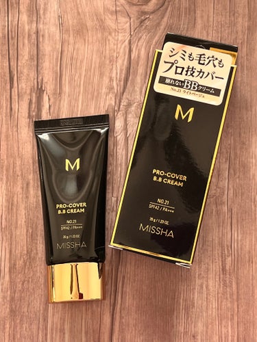 MISSHA ミシャ M プロカバー BBクリームのクチコミ「MISSHA
ミシャ M プロカバー BBクリーム
No.21 ライトベージュ

┈┈┈┈┈┈.....」（1枚目）